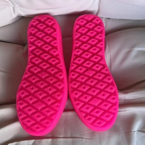 Vans Pink Slip-On Mules - Picture 3 of 4